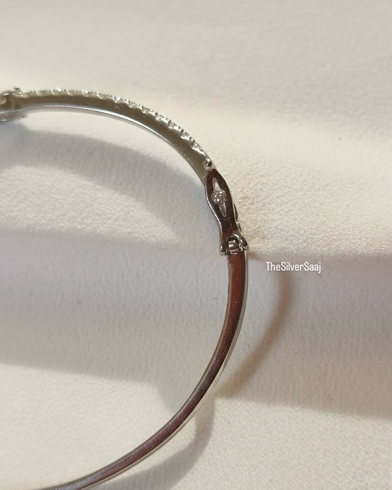 Bow Sterling Silver Bracelet