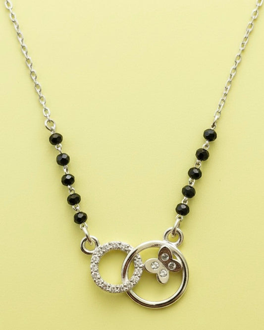 Fusion Forever Sterling Silver Mangalsutra