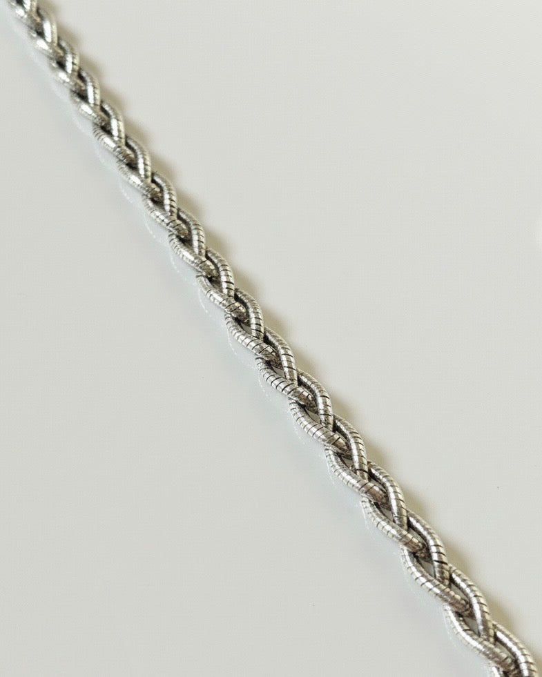 The Signature Bold Oxidized Sterling Silver Chain for Men