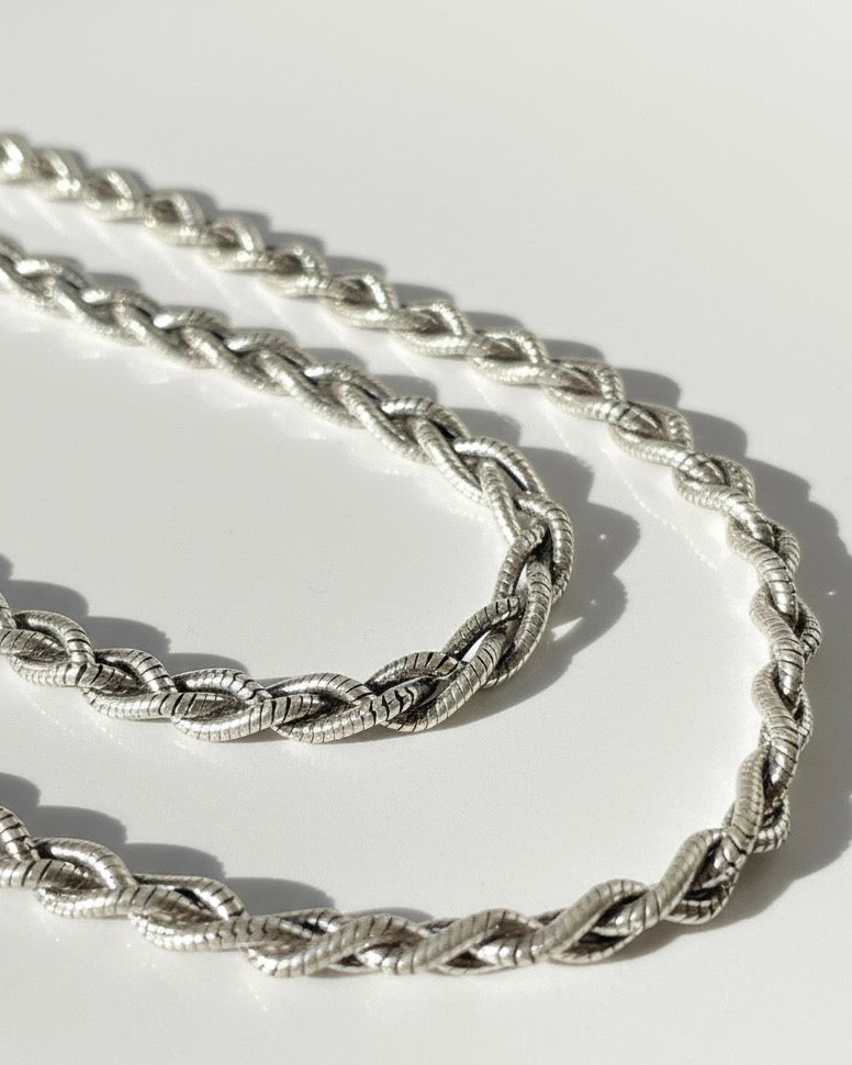 The Signature Bold Oxidized Sterling Silver Chain for Men
