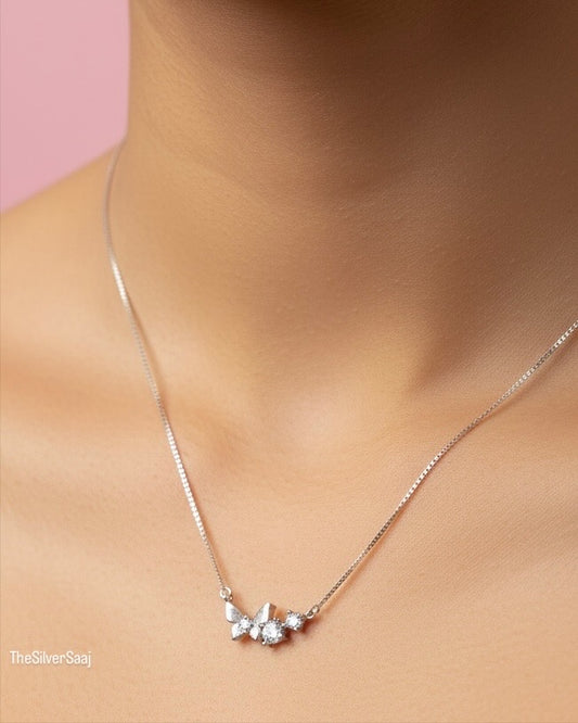 The Silver Saaj Sterling Silver Pixie Dust Necklace