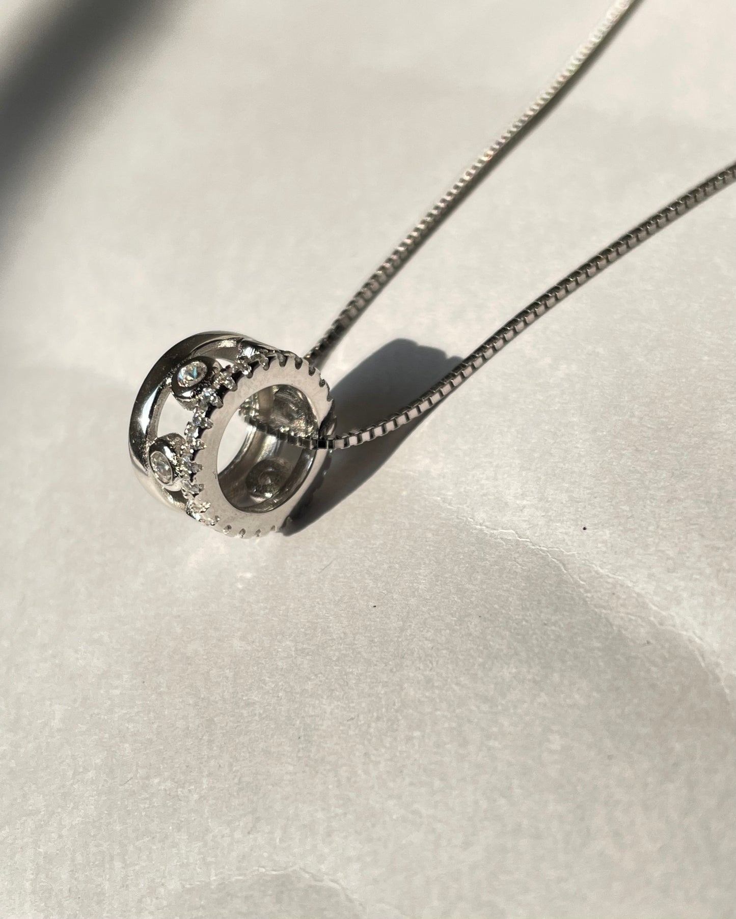 The Infinite Orbit 925 Sterling Silver Necklace