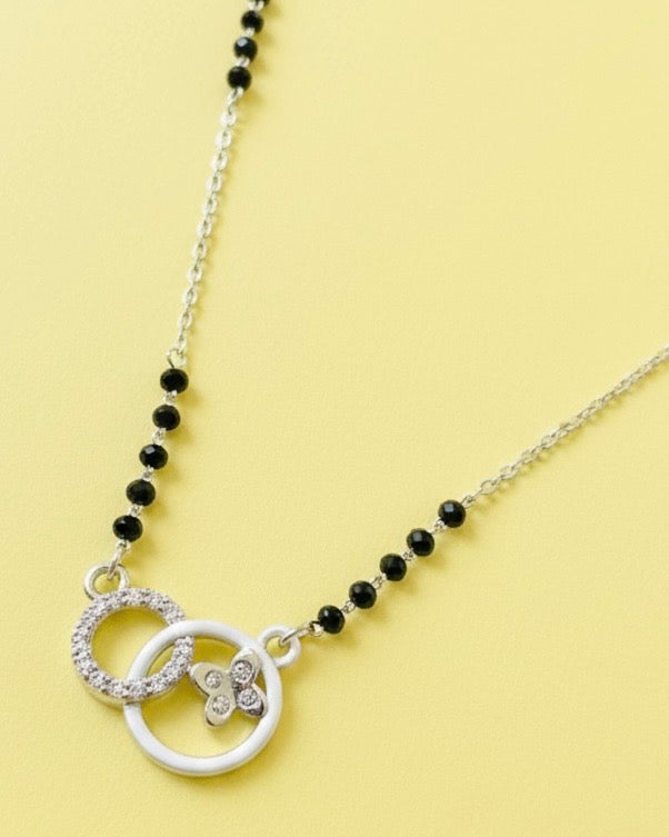 Fusion Forever Sterling Silver Mangalsutra