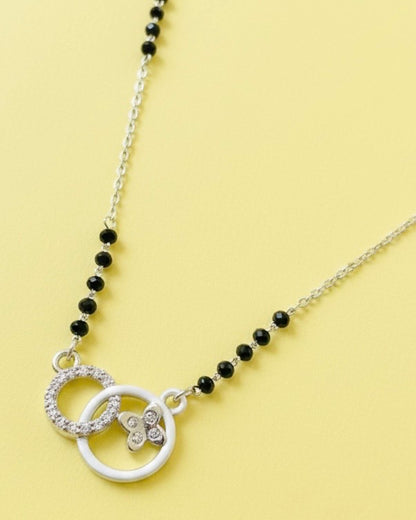 Fusion Forever Sterling Silver Mangalsutra