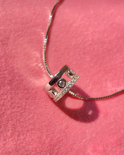 The Infinite Orbit 925 Sterling Silver Necklace