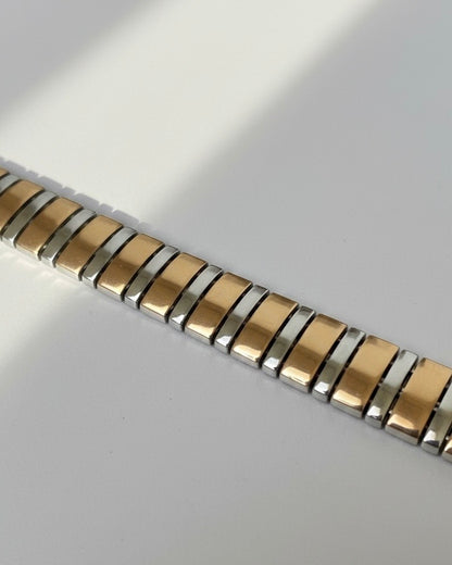 Men's Bracelet | Rose Gold & Sterling Silver