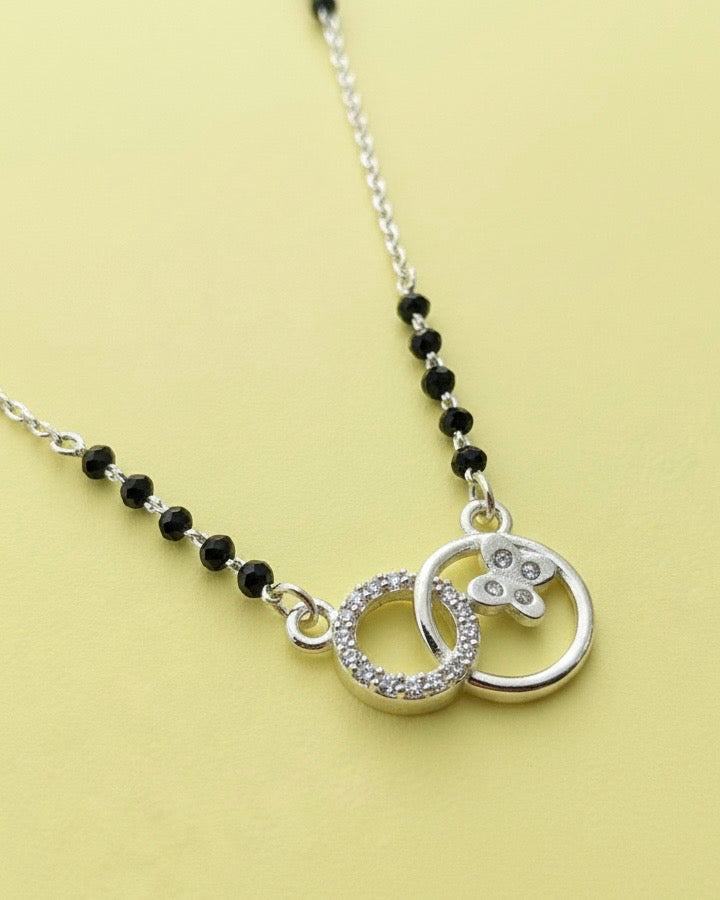 Fusion Forever Sterling Silver Mangalsutra