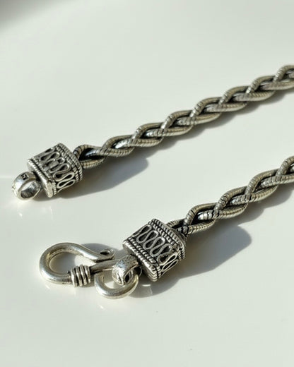 The Signature Bold Oxidized Sterling Silver Chain for Men