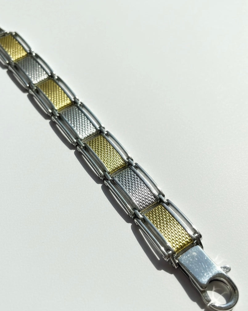 Blazing Star Sterling Silver Men's Bracelet
