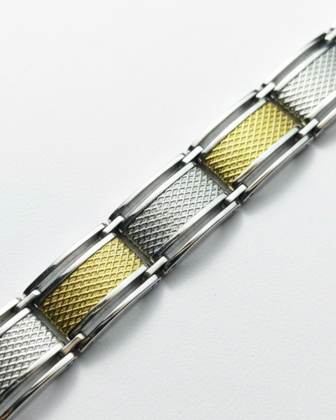 Blazing Star Sterling Silver Men's Bracelet
