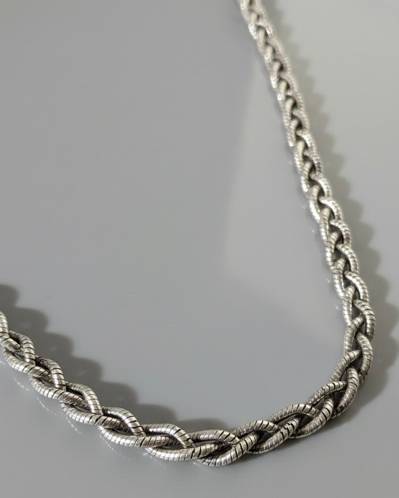 The Signature Bold Oxidized Sterling Silver Chain for Men