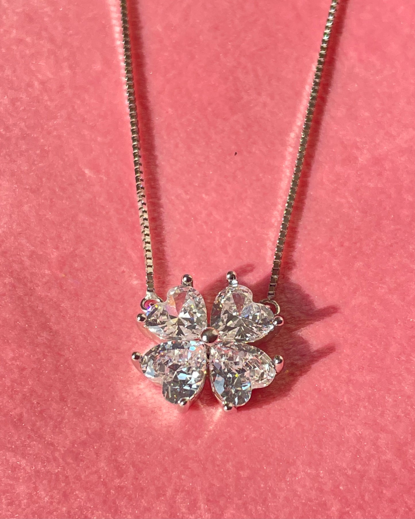 Ultimate Glow Heart 925 Sterling Silver Necklace