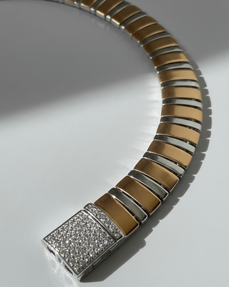Men's Bracelet | Rose Gold & Sterling Silver